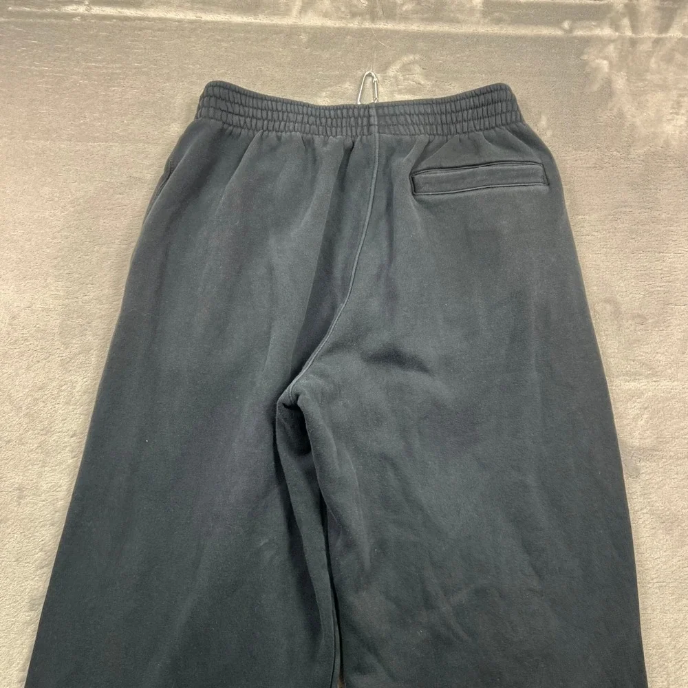 Jordan Sweatpants Mens Medium Black Jumpman Fleece Toggle Ankle Joggers 1254
